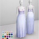 At Night Dress Sims 4 CC