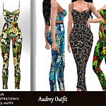 Audrey Outfit sims 4 cc