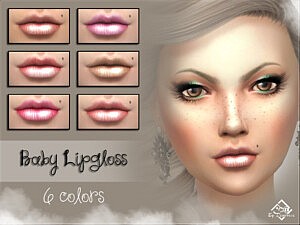 Baby Lipgloss Sims 4 CC