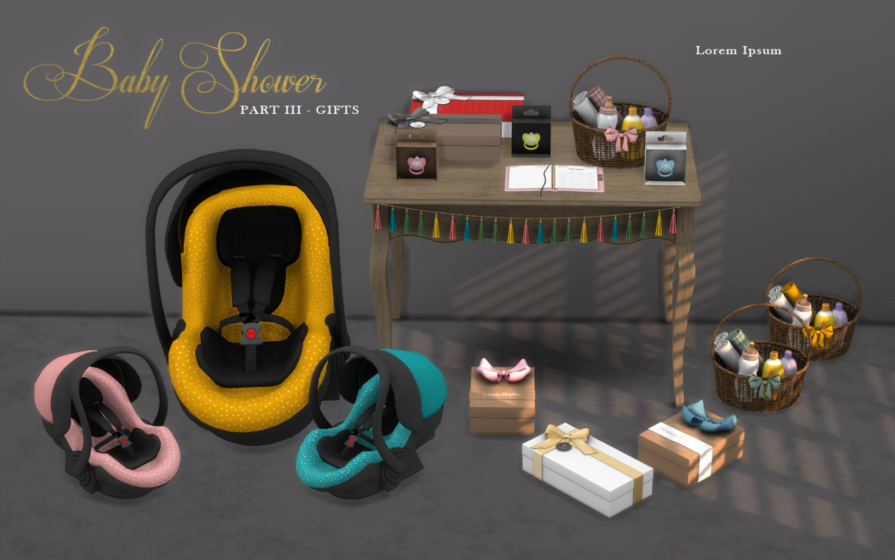 Baby Shower Gifts from Leo 4 Sims • Sims 4 Downloads