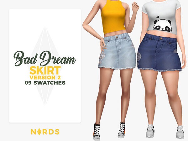Bad Dream Skirt V2 by Nords from TSR
