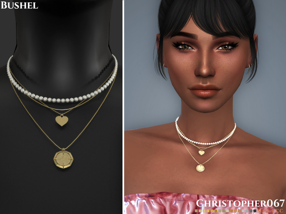 Bushel Necklace by Christopher067 from TSR • Sims 4 Downloads