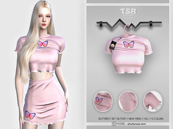 Butterfly Set 116Top by busra tr from TSR
