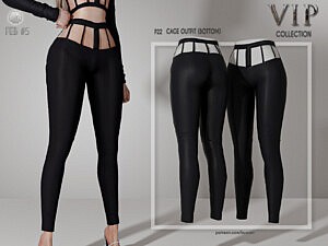 Cage Outfit Pants sims 4 cc