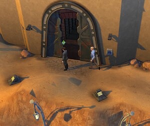 Cantina Door Fix Star Wars sims 4 cc