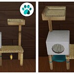 Castaway Cat Tree sims 4 cc