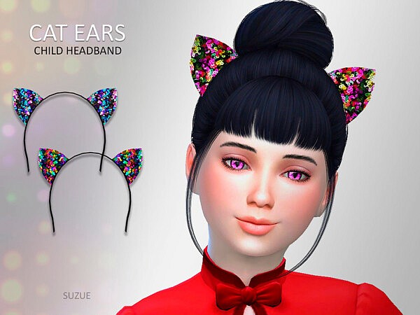 Cat Ears Child Headband by Suzue