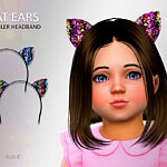Cat Ears T Headband by Suzue