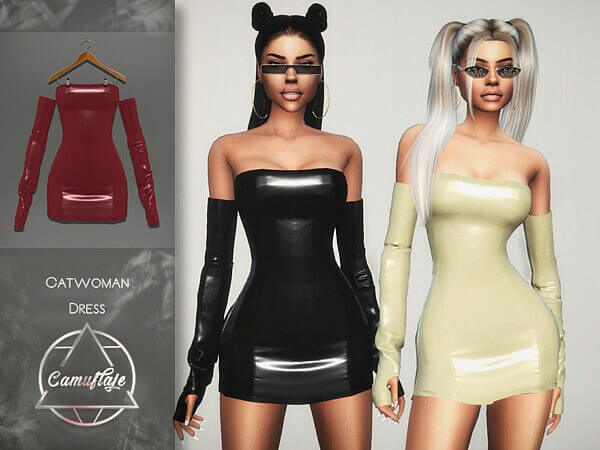 Catwoman Dress by Camuflaje from TSR