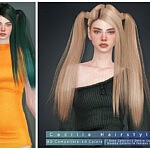 Cecilia Hair Sims 4 CC