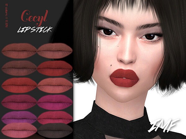Cecyl Lipstick N.324 by IzzieMcFire from TSR