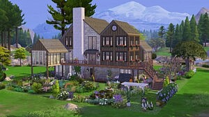 Chalet Chaleureux Sims 4 Lot