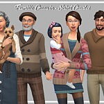 Chauvin Saint Charles family sims 4 cc