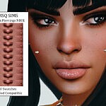 Cheek Piercings Sims 4 CC
