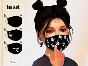 Child Face Mask sims 4 cc