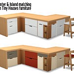 Counter and Island for Tiny Houses