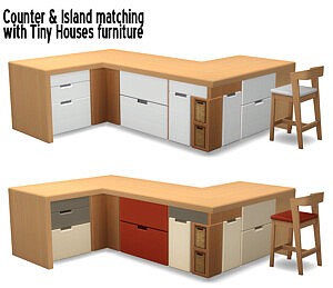 Counter and Island for Tiny Houses