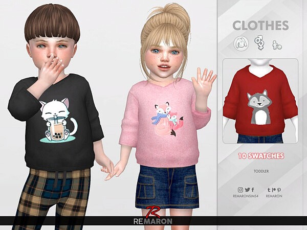 Cute Hoodie for Toddler 01 by remaron from TSR