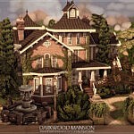 Darkwood Mansion sims 4 cc