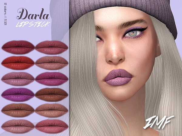 Darla Lipstick Sims 4 CC