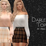 Darlene Top Sims 4 CC