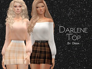 Darlene Top Sims 4 CC