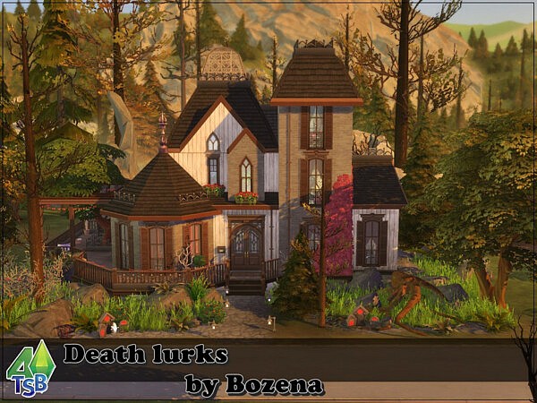 Death Lurks House sims 4 cc