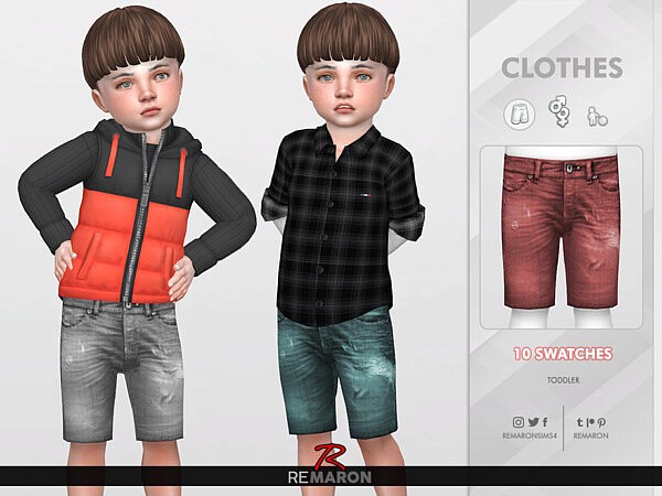 Denim Shorts 02 by remaron from TSR