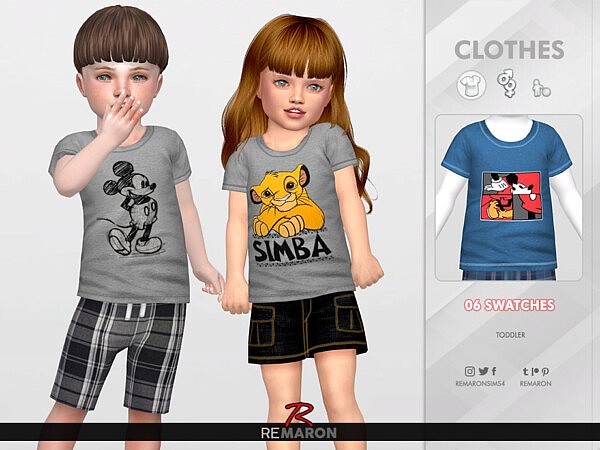 Disney Shirt for Toddler 01 by remaron from TSR