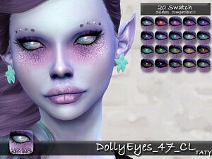 Dolly Eyes 47 sims 4 cc