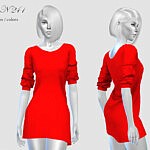 Dress N 291 sims 4 cc