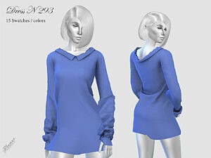 Dress N 293 sims 4 cc