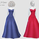 Dress N300 Sims 4 CC