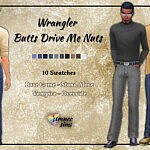 Drive Me Nuts Jeans Sims 4 CC