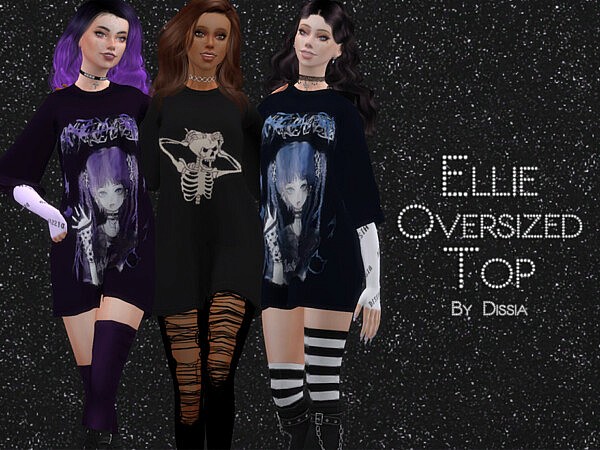 Ellie Oversized Top by Dissia from TSR