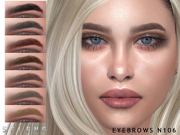 Eyebrows N106 by Seleng from TSR