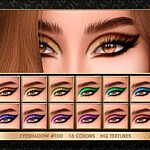 Eyeshadow 100 Sims 4 CC