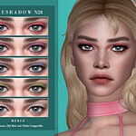 Eyeshadow N28 Sims 4 CC