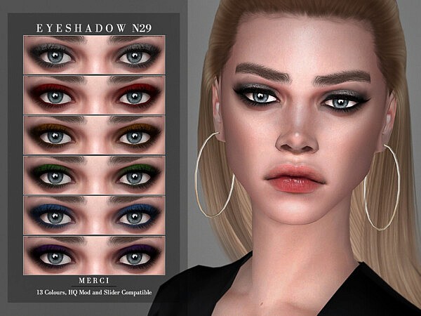 Eyeshadow N29 Sims 4 CC