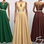 Fayina Dress Sims 4 CC