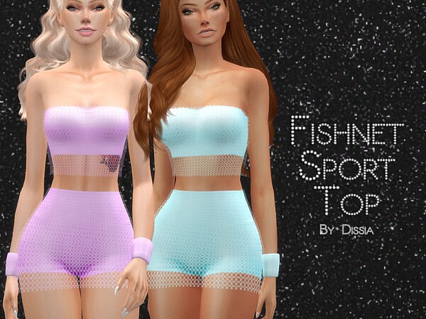 Fishnet Sport Top by Dissia from TSR
