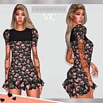 Dress Valentine’s Day III by Viy Sims