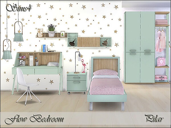 Flow Bedroom Single by Pilar from TSR