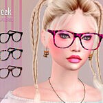Geek Glasses Sims 4 CC