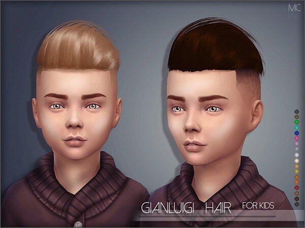 Gianluigi Hair by mathcope from TSR