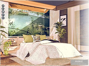Hanae Bedroom Sims 4 CC