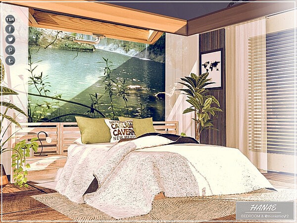 Hanae Bedroom by Moniamay72 from TSR
