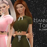 Hannah Top sims 4 cc