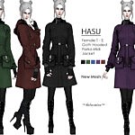Hasu Parka Jacket by Helsoseira
