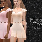 Hearts Top Sims 4 CC